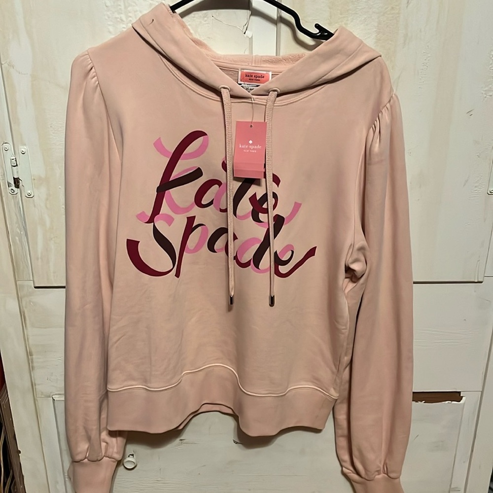 NWT Kate Spade ribbon hoodie